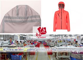 冲锋衣压胶