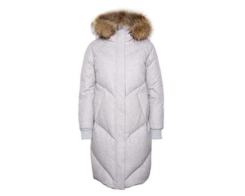 外贸品牌女款羽绒服定做加工