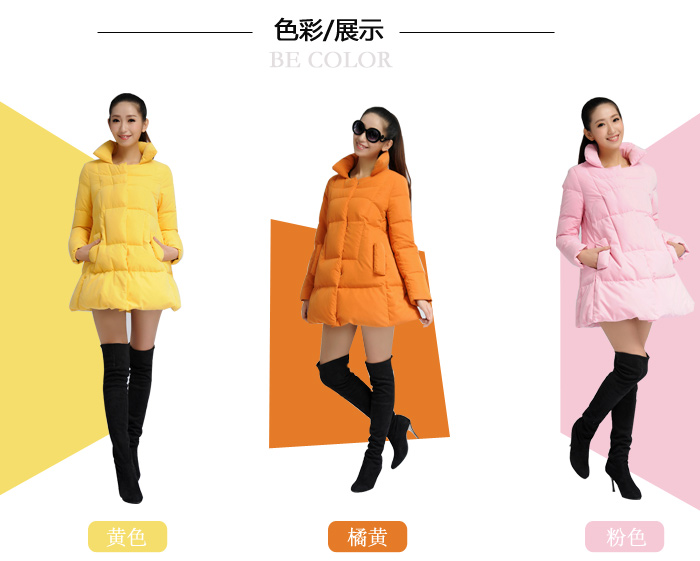 女装时尚羽绒服（时尚羽绒服8409）