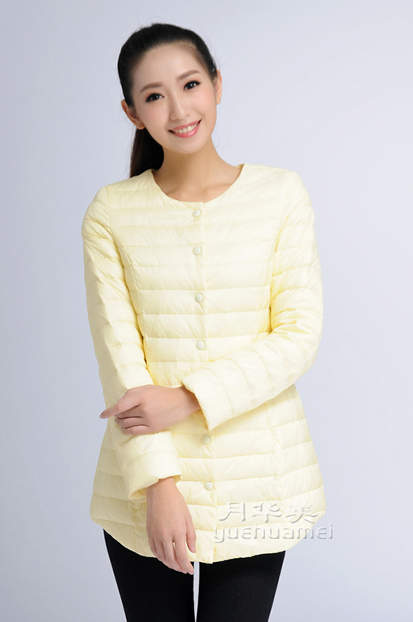 女装羽绒服中长款