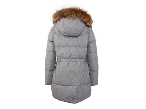 定制厂家外贸女式羽绒服加工定制