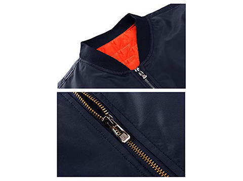 夹克厂家团体定制男士飞行夹克工装夹克