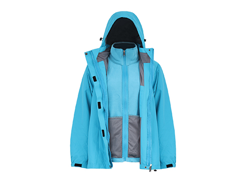 保暖防寒三合一冲锋衣加工生产厂家