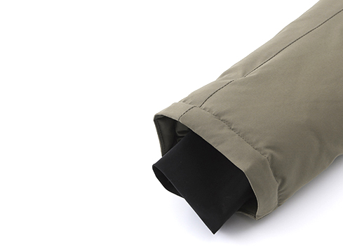 毛圈领女款羽绒服定制代工加工制作