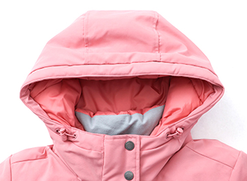 品牌定制时尚女款中长款保暖羽绒服