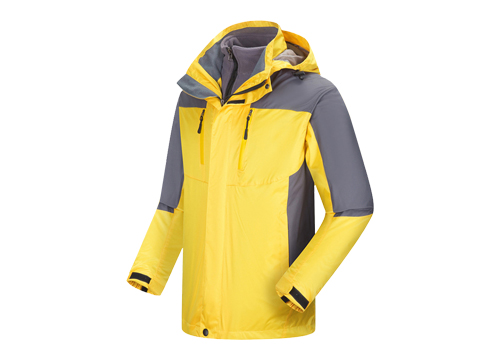 户外冲锋衣三合一冲锋衣摇粒绒内胆