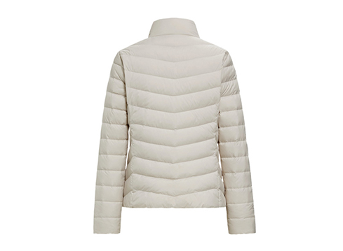 立领保暖修身款羽绒服定制生产厂家