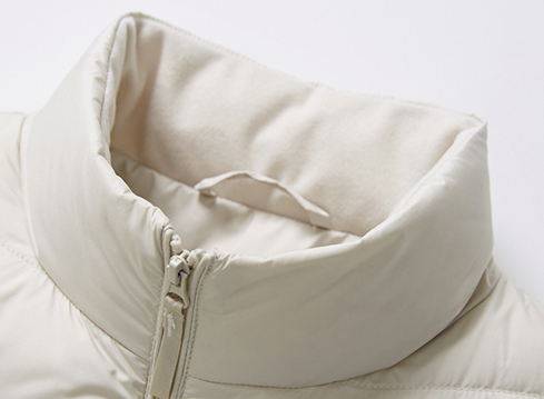 立领保暖修身款羽绒服定制生产厂家