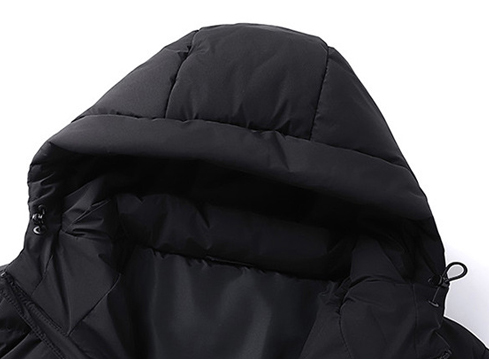 品牌定制中高端男款连帽羽绒服外套