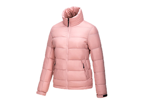 时尚女款保暖羽绒服定制生产代工