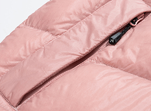 时尚女款保暖羽绒服定制生产代工