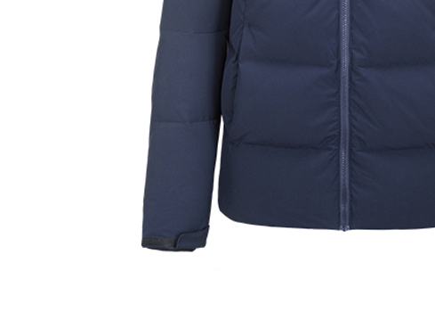 潮牌男款连帽抽绳羽绒服贴牌代工羽绒服