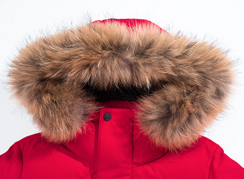 厂家生产加长款女士保暖羽绒服时尚款加工羽绒服