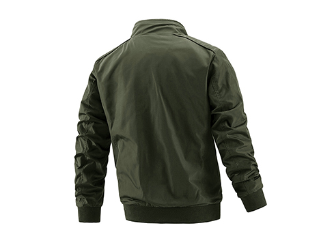 户外运动款夹克衫定制加工夹克外套