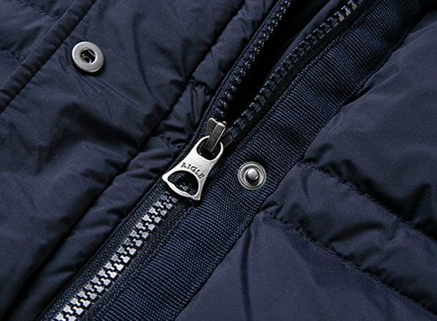 长款羽绒服厂家定制生产白鸭绒羽绒服