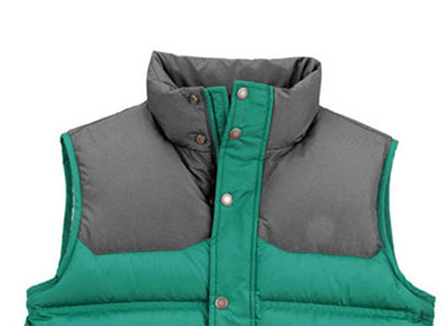 女士新款外搭羽绒马甲定制生产