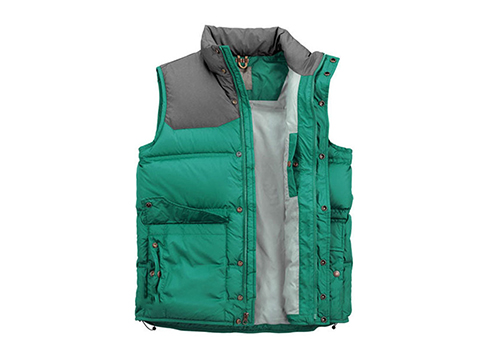 女士新款外搭羽绒马甲定制生产