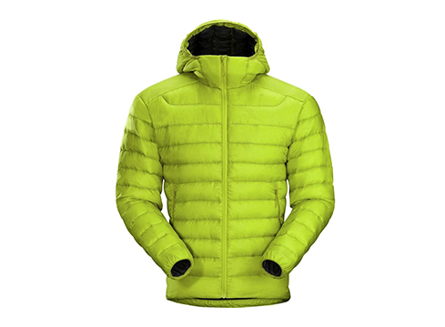 定制男士轻薄款保暖连帽羽绒服厂家