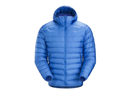 定制男士轻薄款保暖连帽羽绒服厂家