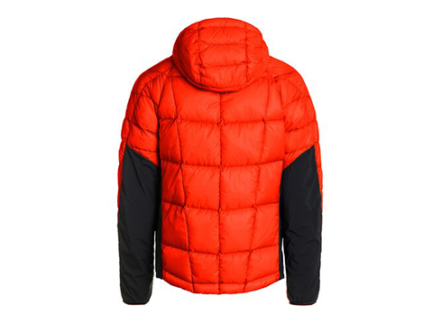 睿牛户外男款连帽羽绒服定制生产厂家