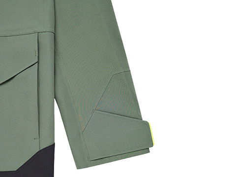 中长防风防水压胶冲锋衣定做加工