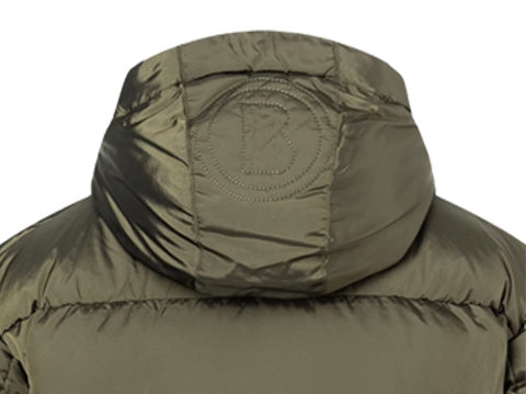 男士连帽休闲羽绒服定制加工