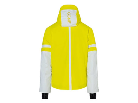 品牌撞色连帽男女士滑雪服定制加工