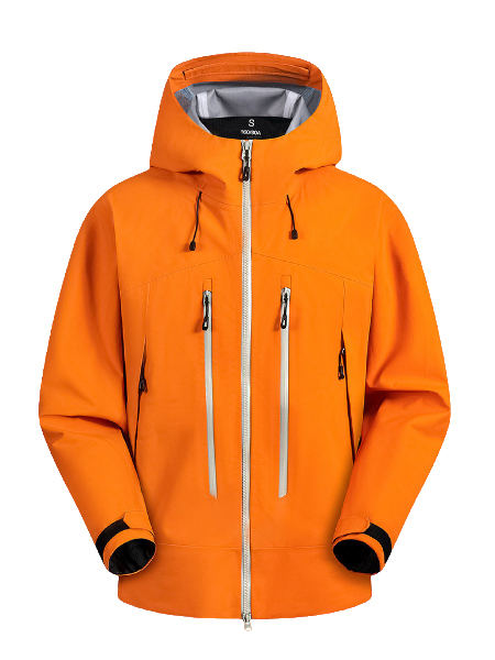 男女款硬壳防水压胶冲锋衣定制加工