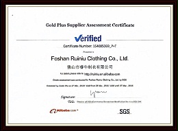 外贸SGS认证证书