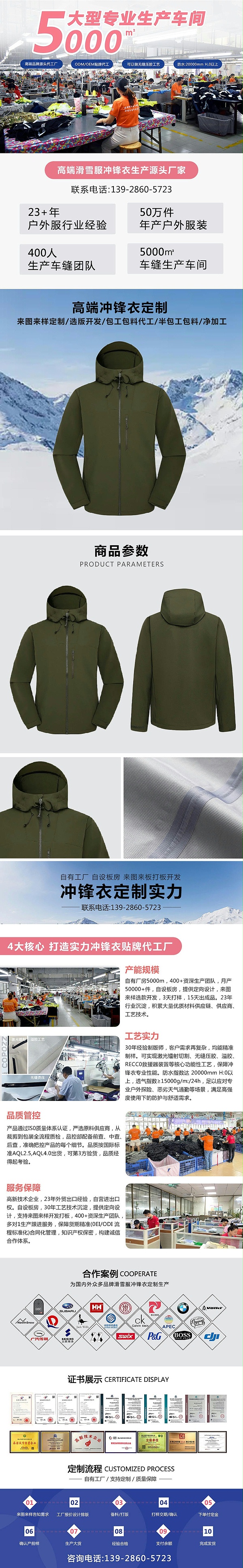 25.9睿牛制衣滑雪服官网详情页