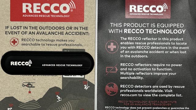 衣服上的RECCO怎么用? 衣服上的RECCO怎么用?